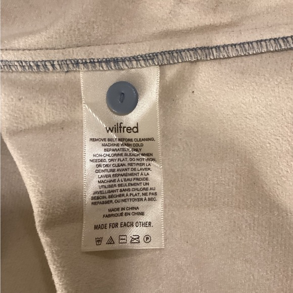 Aritzia Wilfred Caroline Vegan Leather Shirt Dress - Picture 13 of 14